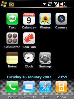 Windows Mobile 5 Iphone skin Windows Mobile 5 Iphone skin